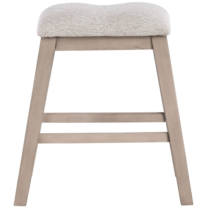 Taylor - Counter Stool (Set of 2) - Light Brown / Gray – Stool Sets by Steve Silver Furniture at Furniture Wholesale Plus , Nashville furniture store