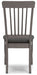 Shullden - Dining Room Side Chair (Set of 2) - Gray – Chair Sets by Signature Design by Ashley® at Furniture Wholesale Plus , Nashville furniture store