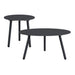 Bali - Two Piece Occasional Set - Dark Gray – Table Sets by Elements International at Furniture Wholesale Plus , Nashville furniture store