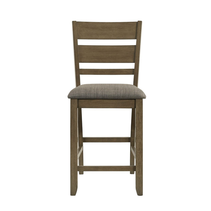 Brook Bay - Slat Back Upholstered Counter Chair (RTA) – Counter Chairs by Liberty Furniture at Furniture Wholesale Plus , Nashville furniture store