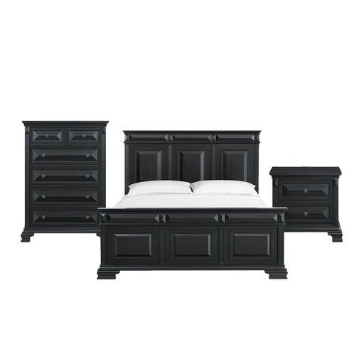 Bridgestone - Panel Bedroom Set – 3 Piece Bedroom Sets by Elements International at Furniture Wholesale Plus , Nashville furniture store