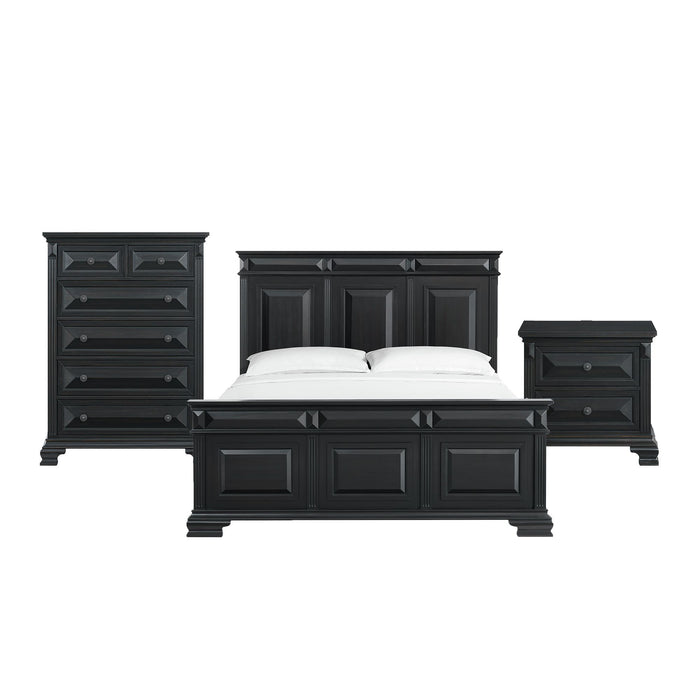 Bridgestone - Panel Bedroom Set – 3 Piece Bedroom Sets by Elements International at Furniture Wholesale Plus , Nashville furniture store