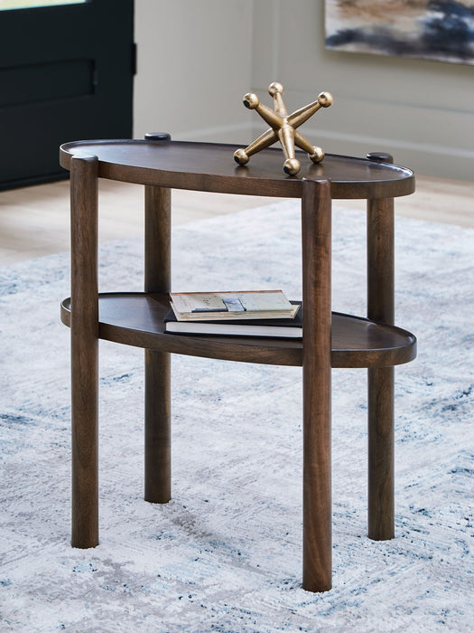 Wiattbury - Accent Table - Gray Brown – Accent Tables by Signature Design by Ashley® at Furniture Wholesale Plus , Nashville furniture store