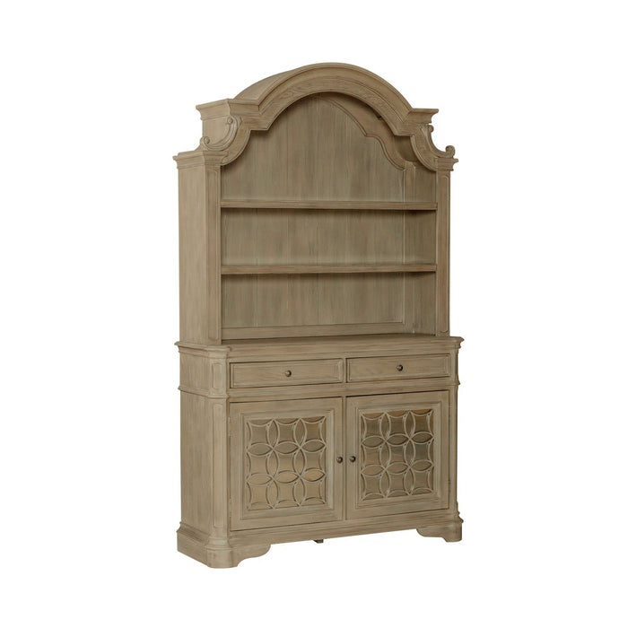 Magnolia Manor - Hutch & Buffet – Hutches & Buffets by Liberty Furniture at Furniture Wholesale Plus , Nashville furniture store