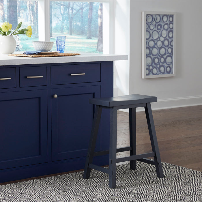 Creations II - 24" Sawhorse Counter Stool – Counter Height (24"-27") by Liberty Furniture at Furniture Wholesale Plus , Nashville furniture store