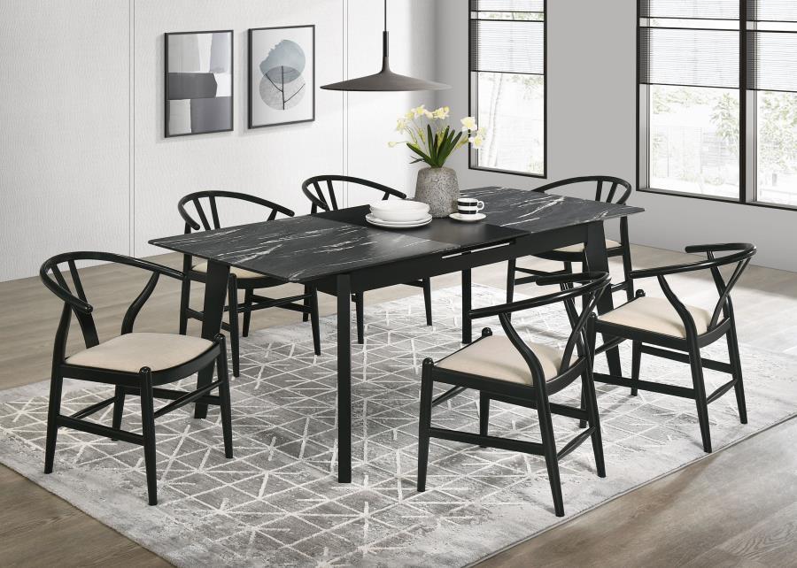 Crestmont - Extension Leaf Dining Table Set - Premium 5 Piece Dining Room Sets from Coaster Fine Furniture - Just $1329! Shop now at Furniture Wholesale Plus  We are the best furniture store in Nashville, Hendersonville, Goodlettsville, Madison, Antioch, Mount Juliet, Lebanon, Gallatin, Springfield, Murfreesboro, Franklin, Brentwood
