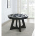 Prince - Round Game Table - Gray – Gaming Tables by Elements International at Furniture Wholesale Plus , Nashville furniture store