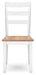 Gesthaven - Dining Room Side Chair (Set of 2) - Premium Chair Sets from Signature Design by Ashley® - Just $198! Shop now at Furniture Wholesale Plus  We are the best furniture store in Nashville, Hendersonville, Goodlettsville, Madison, Antioch, Mount Juliet, Lebanon, Gallatin, Springfield, Murfreesboro, Franklin, Brentwood