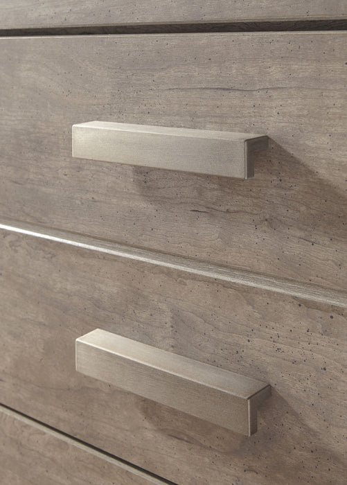 Culverbach - Two Drawer Night Stand - Gray – Accent Nightstands by Signature Design by Ashley® at Furniture Wholesale Plus , Nashville furniture store