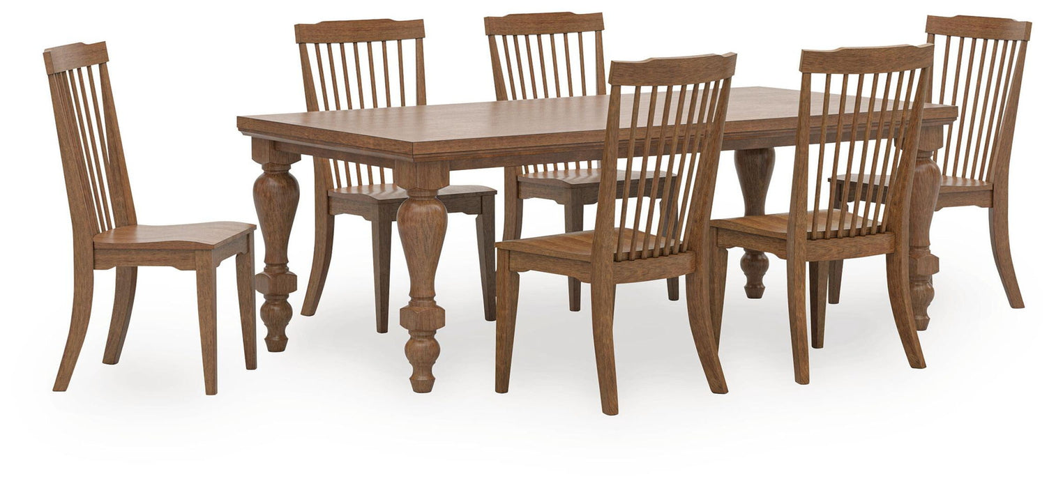 Greddinton - Dining Table Set – 7 Piece Dining Room Sets by Signature Design by Ashley® at Furniture Wholesale Plus , Nashville furniture store