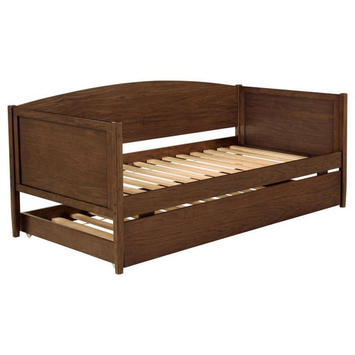 Bozeman - Wood Twin Daybed With Trundle - Medium Walnut – Daybeds by Coaster Fine Furniture at Furniture Wholesale Plus , Nashville furniture store