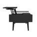 Lanette - Coffee Table With White Marble And Lift-Top - Black – Coffee Tables by Elements International at Furniture Wholesale Plus , Nashville furniture store