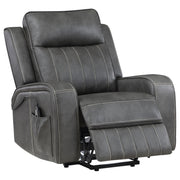 Raelynn - Upholstered Track Arm Recliner – Reclining Chairs by Coaster Fine Furniture at Furniture Wholesale Plus , Nashville furniture store