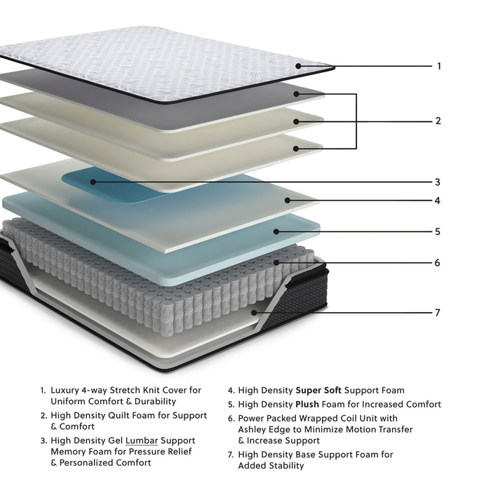 Anniversary Edition Pillowtop - Mattress – Pillow Top Mattresses by Ashley Sleep® at Furniture Wholesale Plus , Nashville furniture store