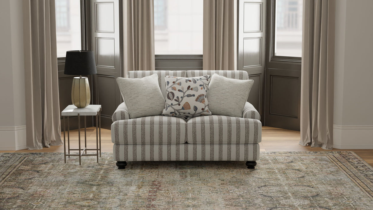 Marley - Loveseat - Mocha – Stationary Loveseats by Jackson at Furniture Wholesale Plus , Nashville furniture store