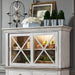 Ocean Isle - Hutch - Antique White – Hutches by Liberty Furniture at Furniture Wholesale Plus , Nashville furniture store