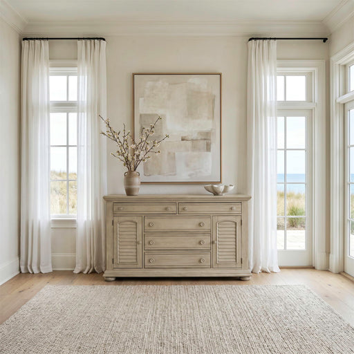 Summer House - 2 Door 5 Drawer Dresser - Sand Dune – Dressers by Liberty Furniture at Furniture Wholesale Plus , Nashville furniture store