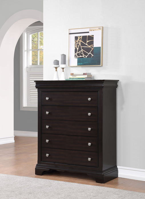 Dominique - Chest - Dark Brown – Accent Chests by Steve Silver Furniture at Furniture Wholesale Plus , Nashville furniture store