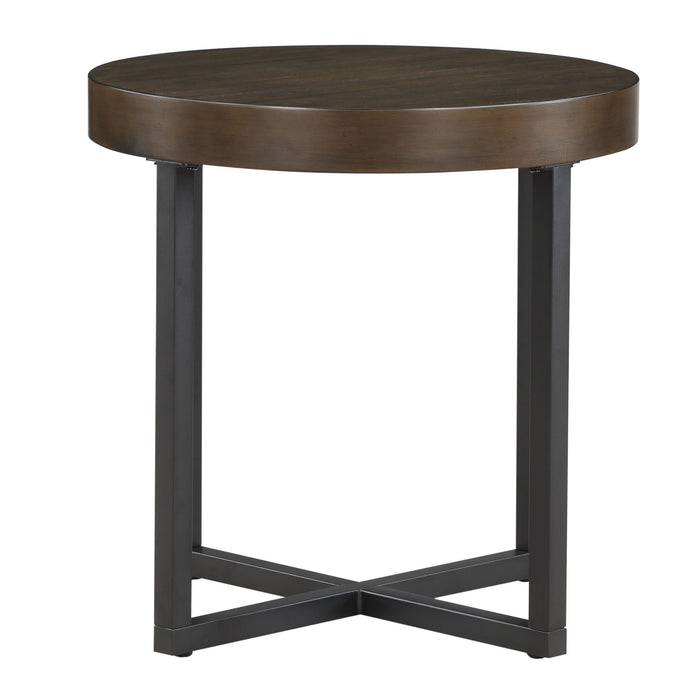 Yukon - End Table - Brown – End Tables by Steve Silver Furniture at Furniture Wholesale Plus , Nashville furniture store