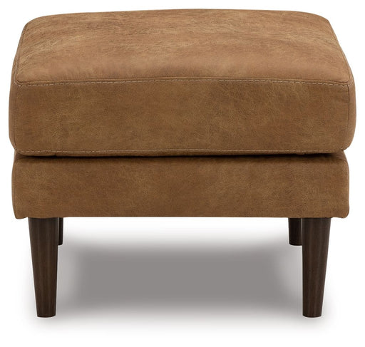 Telora - Ottoman - Caramel – Upholstered Ottomans by Signature Design by Ashley® at Furniture Wholesale Plus , Nashville furniture store