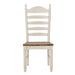 Springfield - Ladder Back Side Chair - Honey & Cream – Side Chairs by Liberty Furniture at Furniture Wholesale Plus , Nashville furniture store