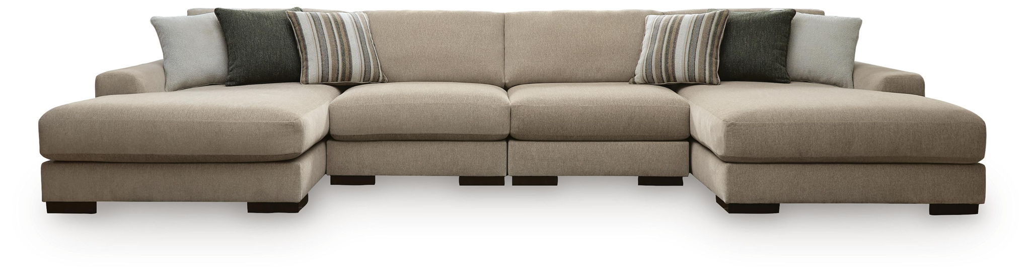 Linenhause - Sectional – Stationary Sectionals by Benchcraft® at Furniture Wholesale Plus , Nashville furniture store