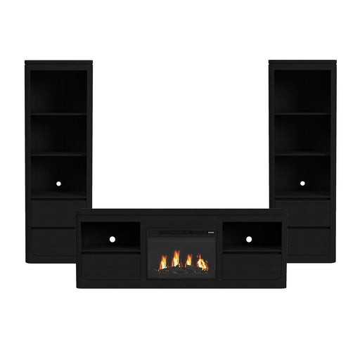 Rosalie - 4 Piece Entertainment Unit With 71" TV Console – Entertainment Centers by Elements International at Furniture Wholesale Plus , Nashville furniture store