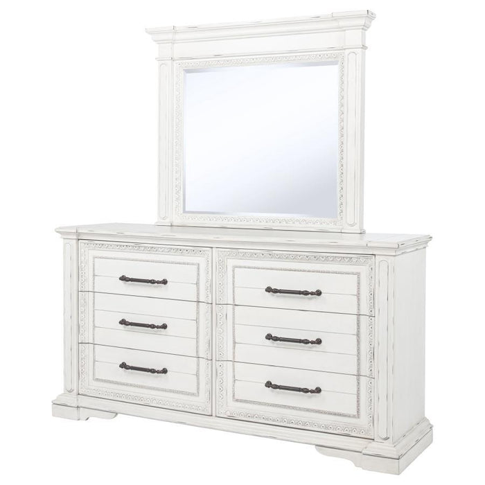 Mckinney - 6-Drawer Bedroom Dresser Cabinet – Dressers by Coaster Fine Furniture at Furniture Wholesale Plus , Nashville furniture store