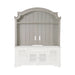 Magnolia Manor - Arched Entertainment Hutch - Antique White – Hutches by Liberty Furniture at Furniture Wholesale Plus , Nashville furniture store