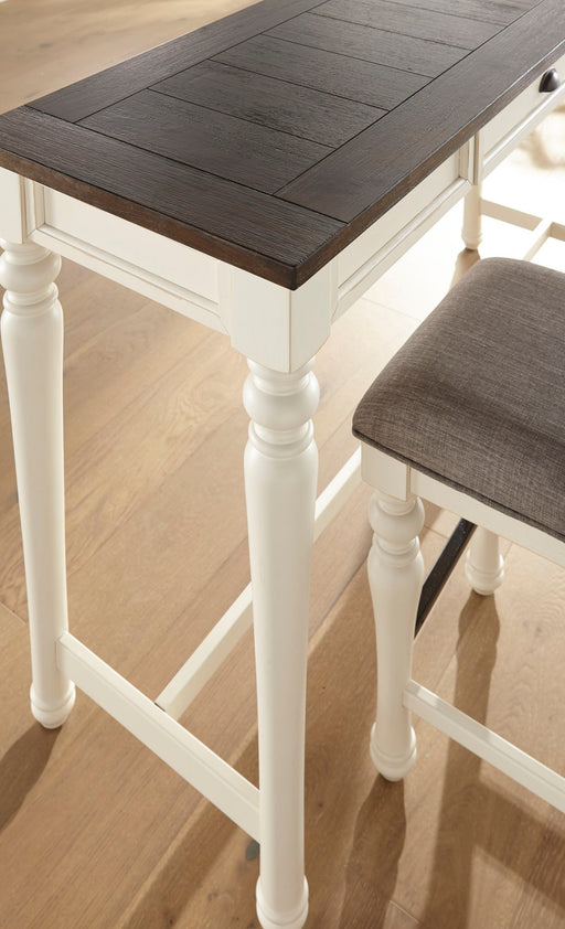 Joanna - 4 Piece Bar Set - White - Premium 4 Piece Dining Room Sets from Steve Silver Furniture - Just $699! Shop now at Furniture Wholesale Plus  We are the best furniture store in Nashville, Hendersonville, Goodlettsville, Madison, Antioch, Mount Juliet, Lebanon, Gallatin, Springfield, Murfreesboro, Franklin, Brentwood