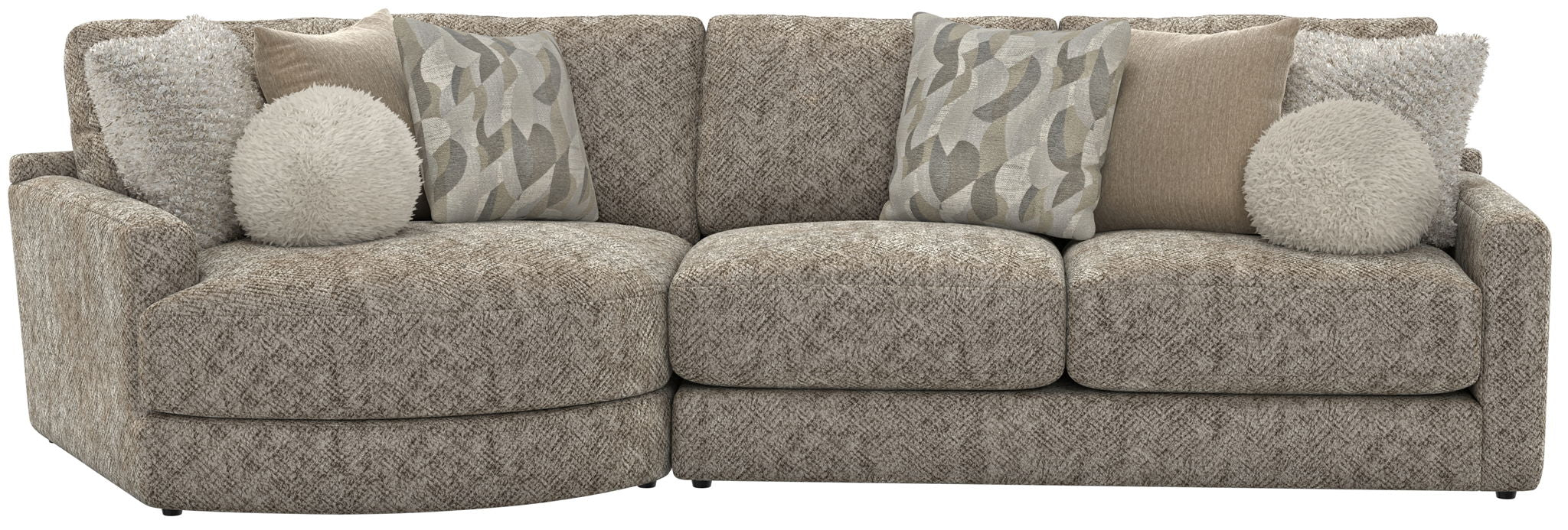 Turner - Sectional – Stationary Sectionals by Jackson at Furniture Wholesale Plus , Nashville furniture store