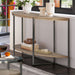 Paran Place - Demilune Sofa Table - Natural – Sofa Tables by Liberty Furniture at Furniture Wholesale Plus , Nashville furniture store