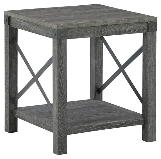 Freedan - Square End Table - Grayish Brown – End Tables by Signature Design by Ashley® at Furniture Wholesale Plus , Nashville furniture store