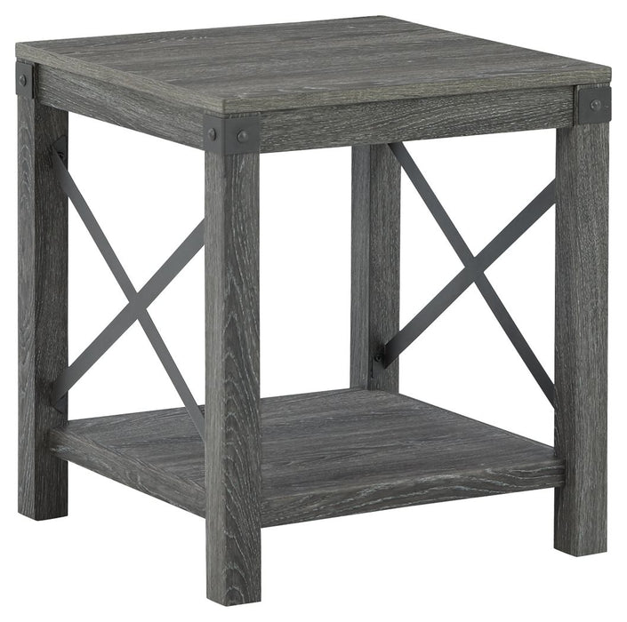 Freedan - Square End Table - Grayish Brown – End Tables by Signature Design by Ashley® at Furniture Wholesale Plus , Nashville furniture store