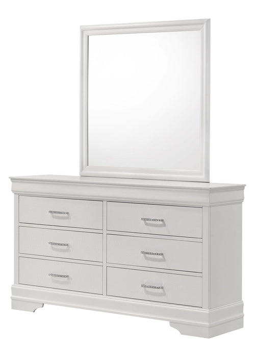 Amalia - Dresser, Mirror – Dresser & Mirror by Crown Mark at Furniture Wholesale Plus , Nashville furniture store