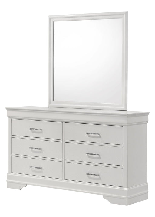 Amalia - Dresser, Mirror – Dresser & Mirror by Crown Mark at Furniture Wholesale Plus , Nashville furniture store