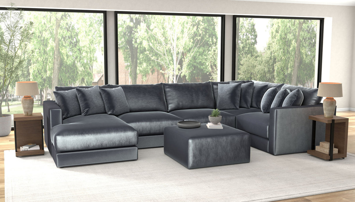 Remington - Modular Sofa And Cocktail Ottoman – 2 Piece Living Room Sets by Jackson at Furniture Wholesale Plus , Nashville furniture store