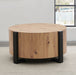 Darcie - Faux Wood Round Table – Cocktail Tables by Steve Silver Furniture at Furniture Wholesale Plus , Nashville furniture store