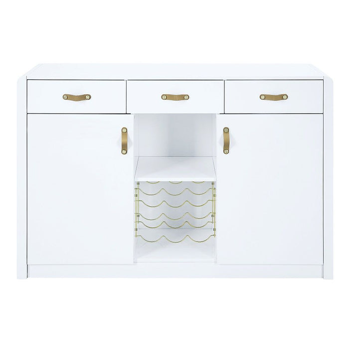 Paxley - Server - White High Gloss