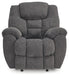 Foreside - Rocker Recliner - Charcoal – Rocker Chairs by Signature Design by Ashley® at Furniture Wholesale Plus , Nashville furniture store