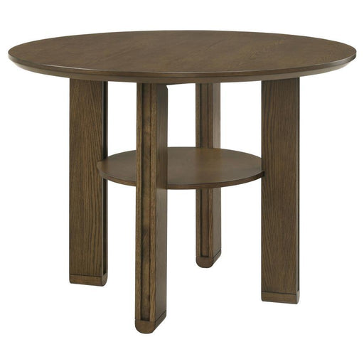 Ottowa - 5 Piece Round Counter Height Dining Room Set - Brown - Premium 5 Piece Dining Room Sets from Coaster Fine Furniture - Just $1059! Shop now at Furniture Wholesale Plus  We are the best furniture store in Nashville, Hendersonville, Goodlettsville, Madison, Antioch, Mount Juliet, Lebanon, Gallatin, Springfield, Murfreesboro, Franklin, Brentwood