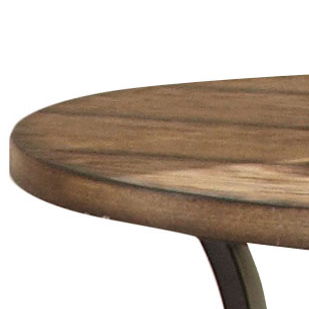 Denise - End Table Round - Brown – End Tables by Steve Silver Furniture at Furniture Wholesale Plus , Nashville furniture store