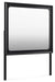 Londer - Bedroom Mirror - Black – Mirrors by Millennium® by Ashley at Furniture Wholesale Plus , Nashville furniture store