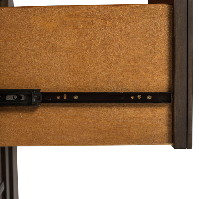 Thornwood Hills - Sliding Door Chest - Rock Beaten Brown – Door Chests by Liberty Furniture at Furniture Wholesale Plus , Nashville furniture store