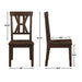 Auburn - Side Chair (Set of 2) - Dark Brown – Chair Sets by Steve Silver Furniture at Furniture Wholesale Plus , Nashville furniture store