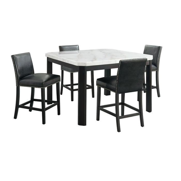 Francesca - Counter Height Dining Set – 5 Piece Dining Room Sets by Elements International at Furniture Wholesale Plus , Nashville furniture store