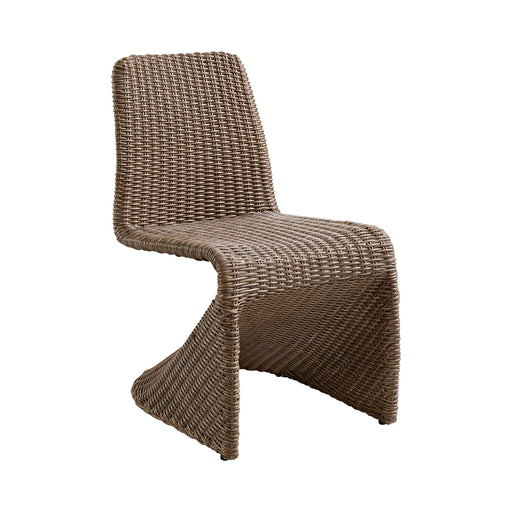 Alesso - 5 Piece Standard Height Dining Set (Round Table And Four Chairs) - Brown – 5 Piece Outdoor Sets by Elements International at Furniture Wholesale Plus , Nashville furniture store