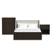 Sylvie - Bedroom Set With Upholstered Bed – 3 Piece Bedroom Sets by Elements International at Furniture Wholesale Plus , Nashville furniture store