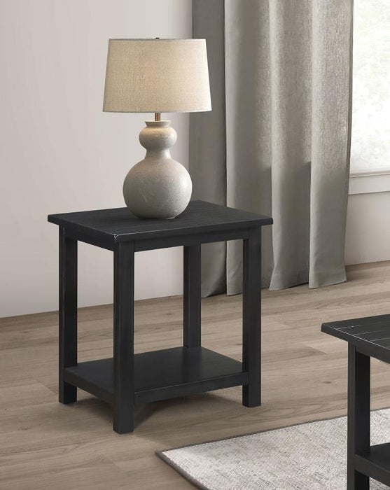 Payne - Wood End Table with Shelf – End Tables by Coaster Fine Furniture at Furniture Wholesale Plus , Nashville furniture store