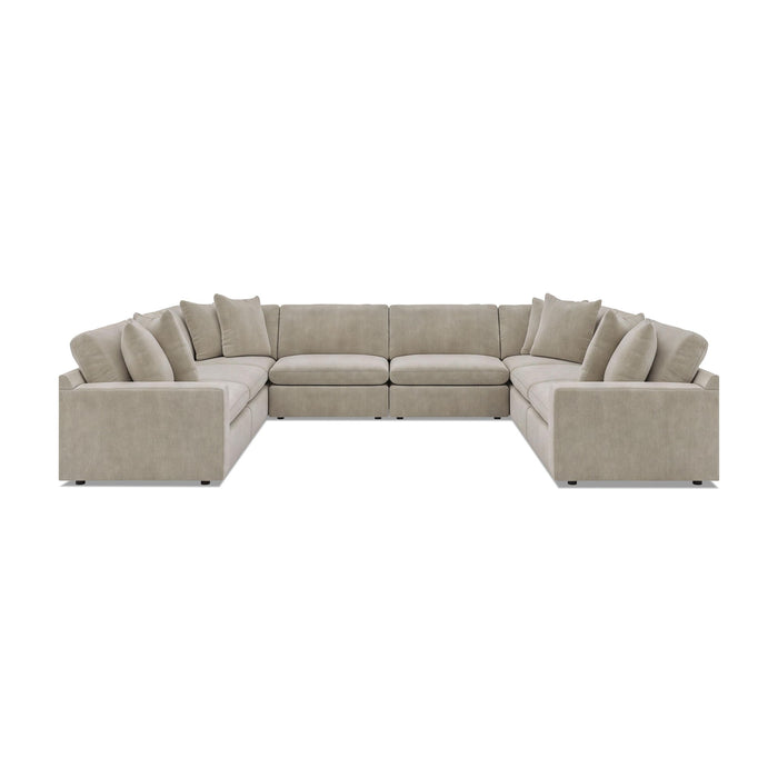 Maxton Heights - 8 Piece Sectional – Stationary Sectionals by Benchcraft® at Furniture Wholesale Plus , Nashville furniture store
